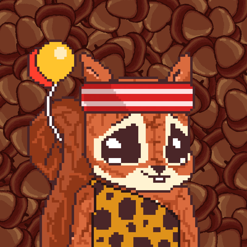 Pixel Squirrels #9109